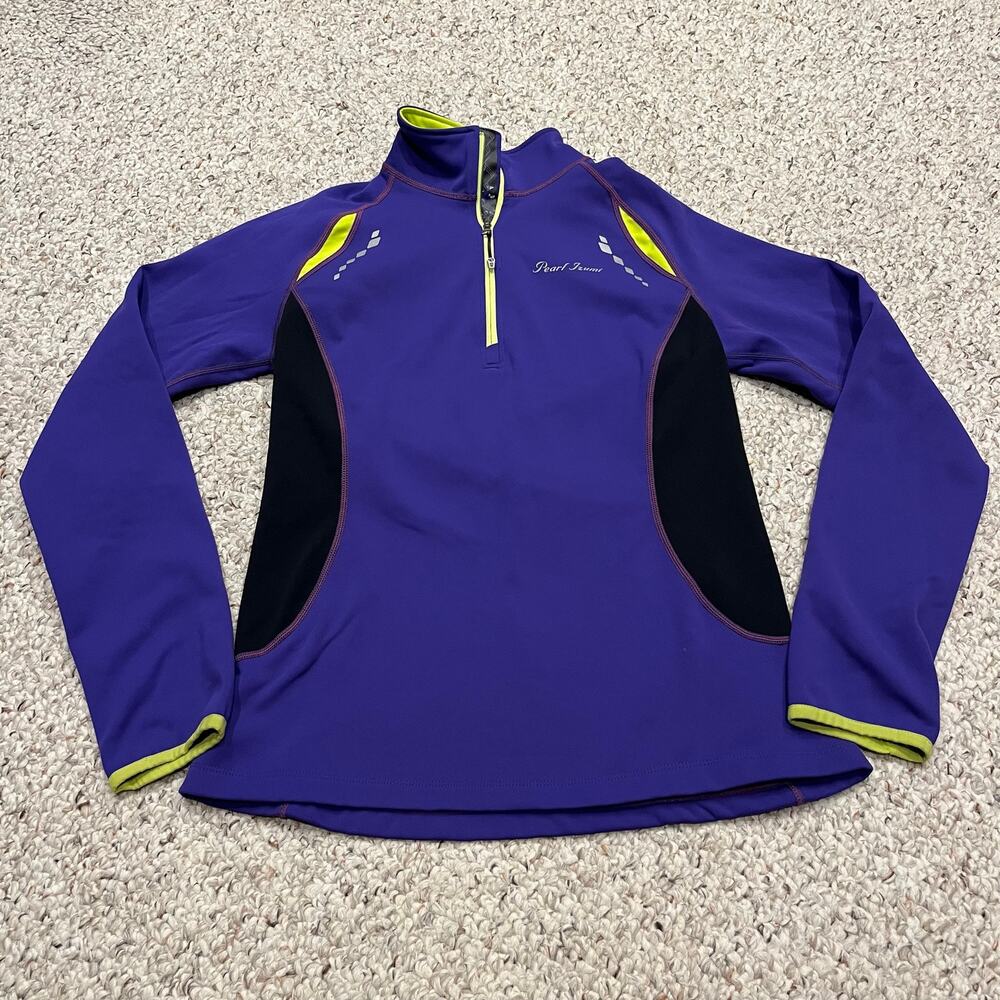 Pearl Izumi Aurora Thermal Top M 1/4 Zip Cycling Running Activewear Outdoor